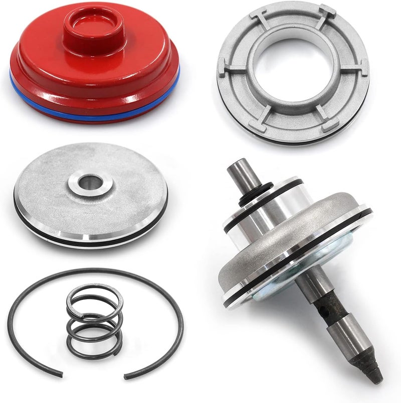 LVOUP High Performance Servo Piston Assembly with Cover & Snap Ring Compatible with Corvette 700R4 4L65E 4L70E 4L60E 1982-2014 Red - Image 3